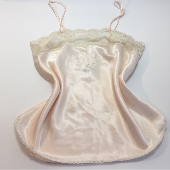 Dior Other - Vintage Dior satin and lace camisole size Small